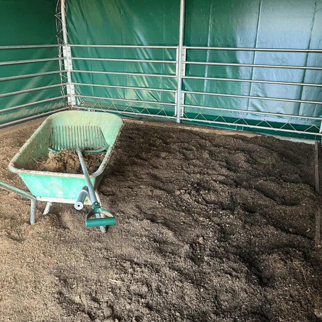 Waldboden Einstreu Entsorgung