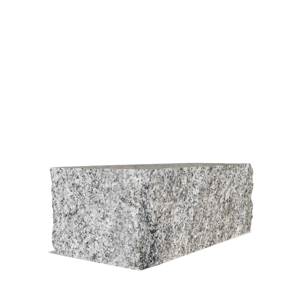 GRG10-Granit-Mauerstein-40x20x10-gesaegt-gebrochen-1stein-schraeg.webp