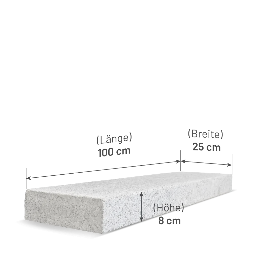 GRA01-Ransenkante-Granit-100x25x8-Stein-Abmessung.webp