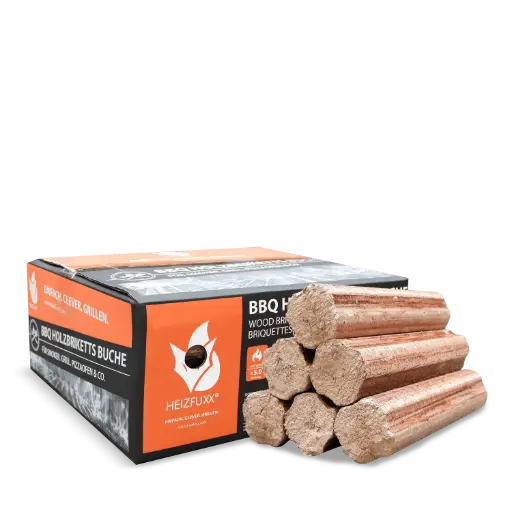 [BBP18] Heizfuxx BBQ Holzbrikett Buche 18 kg