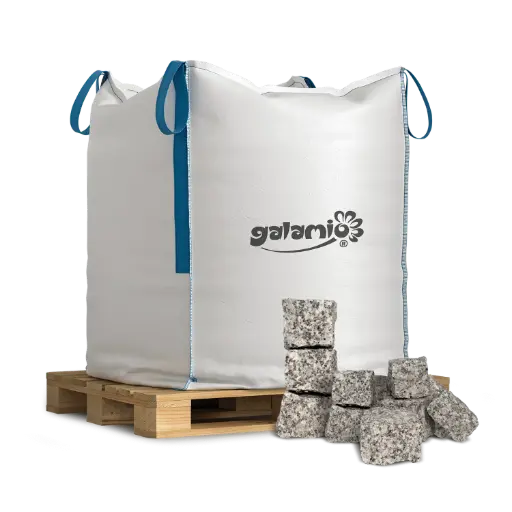 [GPK10] Galamio Granit Pflastersteine Gespalten 4 / 6 1000 kg