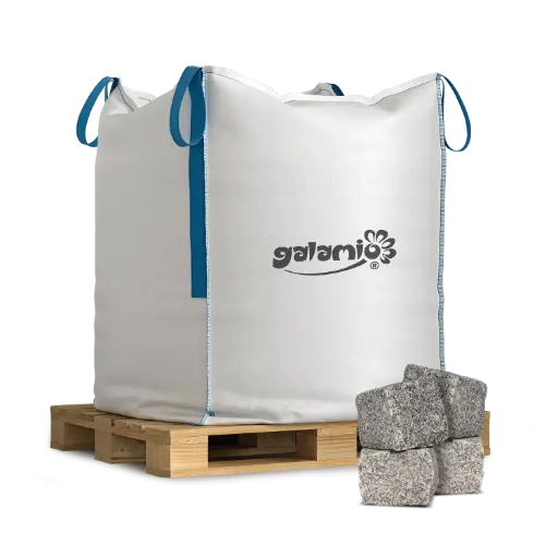 [GPB10] Galamio Granit Pflastersteine Gespalten 7 / 9 1000 kg